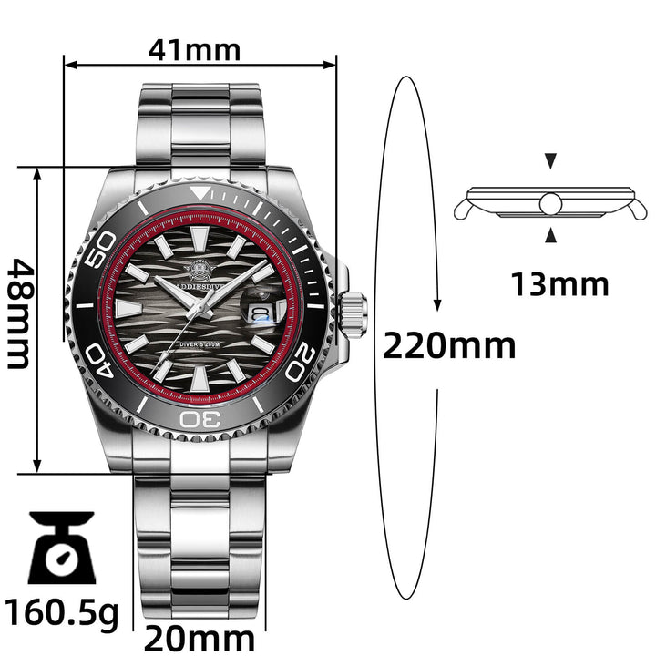 ADDIESDIVE AD2514 Ocean Clásico – Reloj elegante de buceo - Addiesdiverelojes