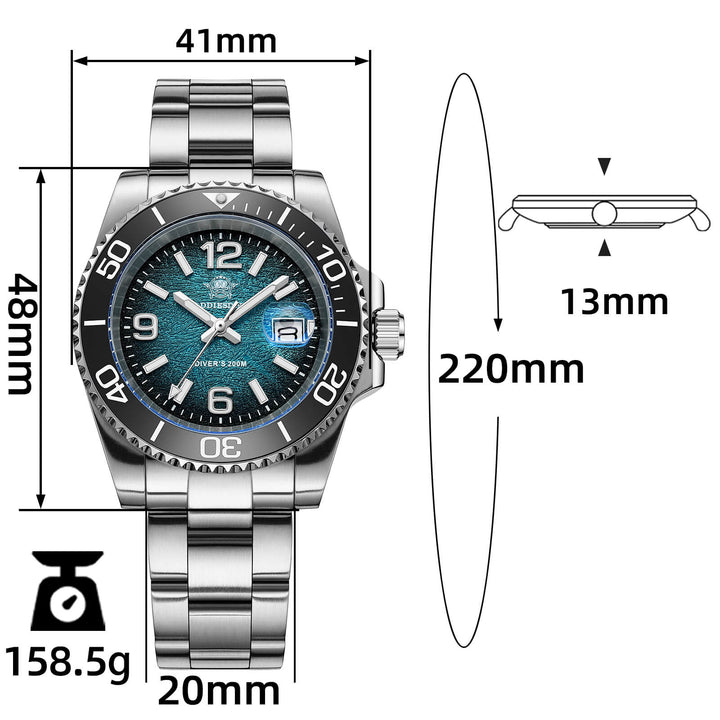 ADDIESDIVE AD2513 – Reloj de cuarzo elegante estilo diver 2025 - Addiesdiverelojes