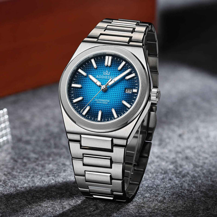 AddiesKIN K004 “Waffle Elegance” Reloj Automático de Hombre 9015 | AddiesDIVE Oficial