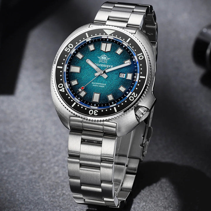AD2511 – Reloj de Buceo Cuarzo Addiesdive “Turtle” con Cristal de Zafiro para Hombre - Addiesdiverelojes