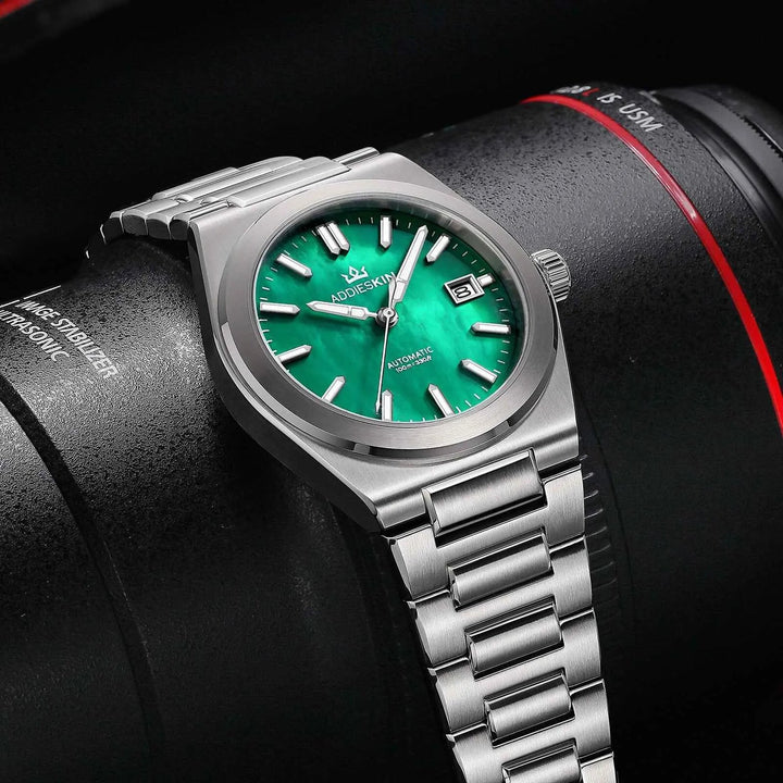 K008 AddiesKIN Reloj Hombre 39 mm Esfera Nácar Miyota