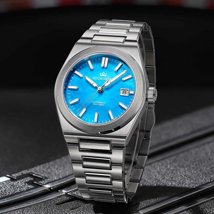 K008 AddiesKIN Reloj Hombre 39 mm Esfera Nácar Miyota