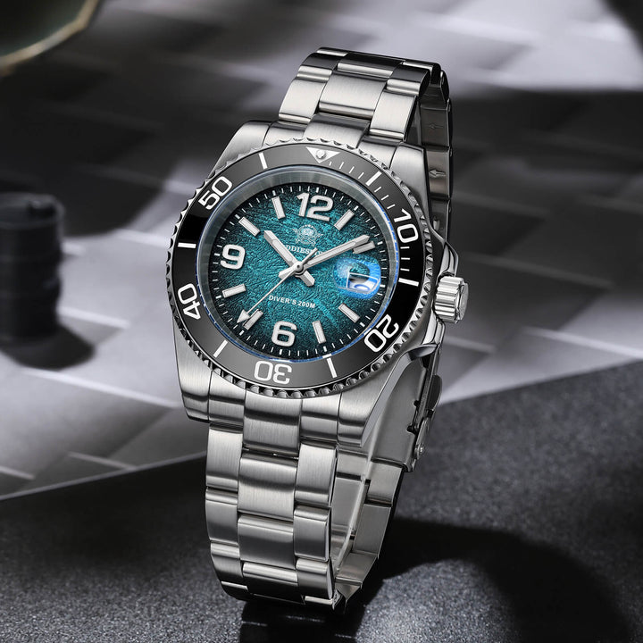 ADDIESDIVE AD2513 – Reloj de cuarzo elegante estilo diver 2025 - Addiesdiverelojes