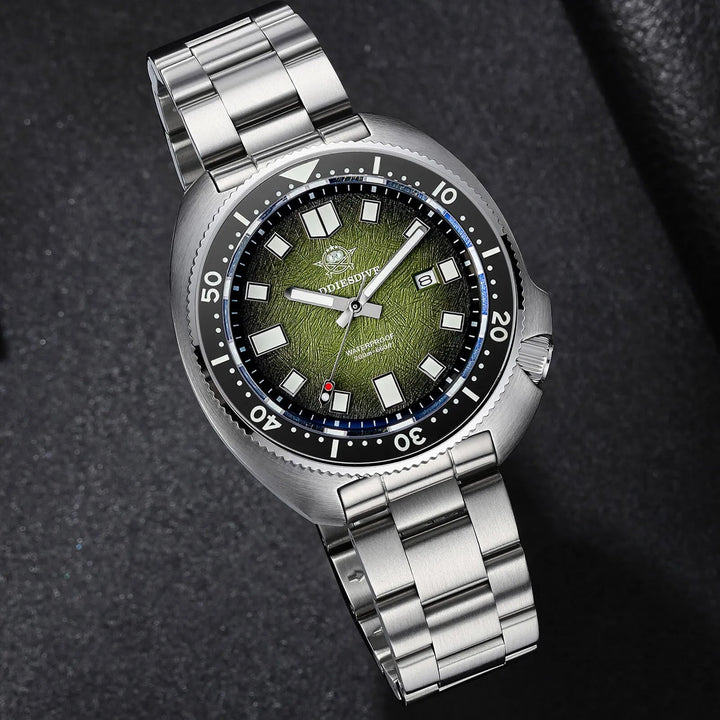 AD2511 – Reloj de Buceo Cuarzo Addiesdive “Turtle” con Cristal de Zafiro para Hombre - Addiesdiverelojes