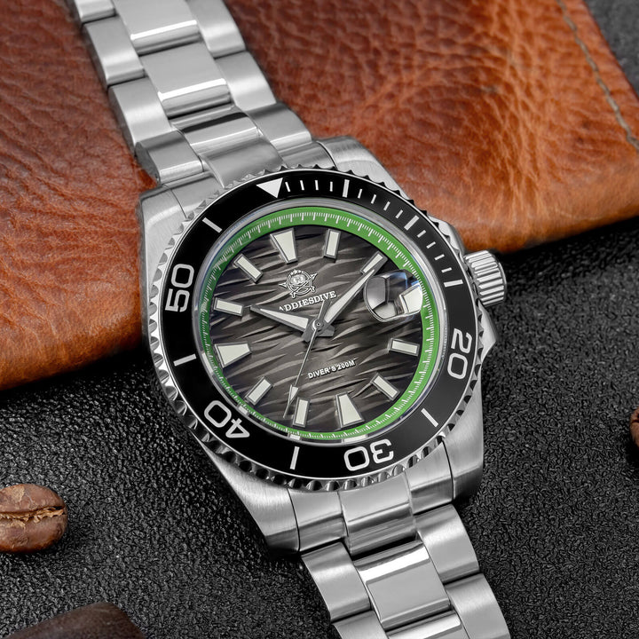 ADDIESDIVE AD2514 Ocean Clásico – Reloj elegante de buceo - Addiesdiverelojes