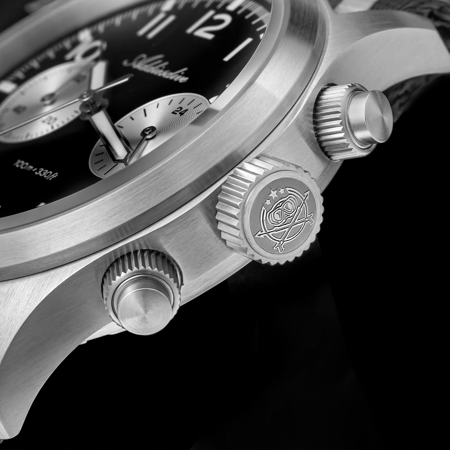 AD2538 – Cronógrafo Retro Casual 39 mm VK64 Addiesdive