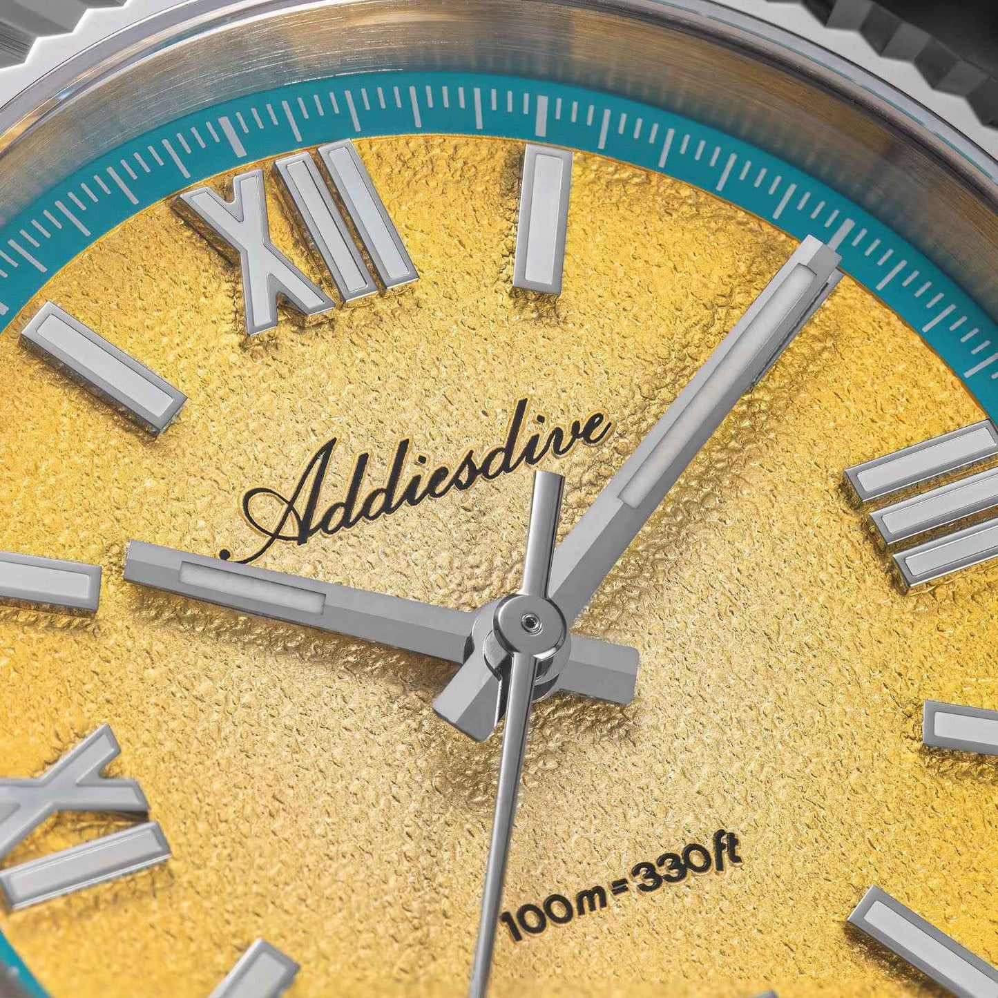 ADDIESDIVE AD2535 Reloj de Cuarzo VH31 de 36mm con Esfera de Colores de Verano y Cristal de Zafiro