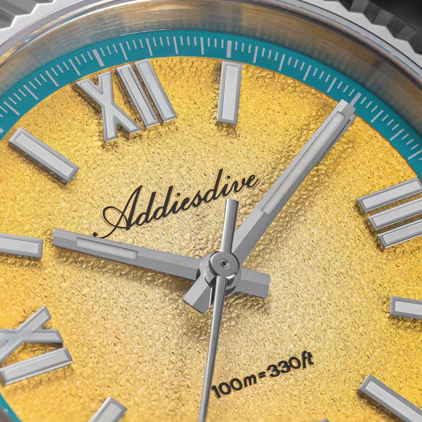 ADDIESDIVE AD2535 Reloj de Cuarzo VH31 de 36mm con Esfera de Colores de Verano y Cristal de Zafiro