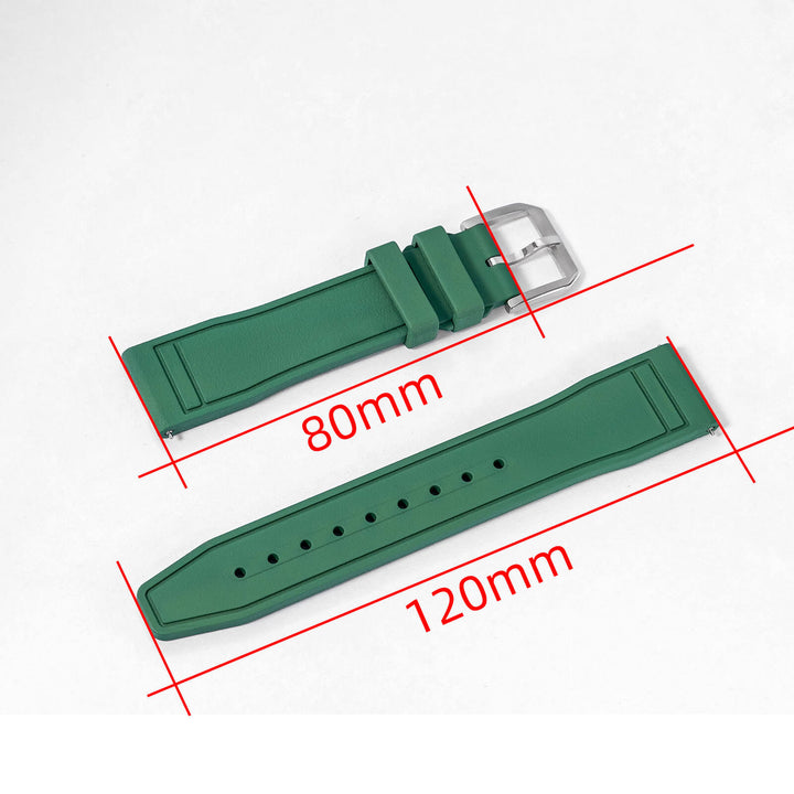 Correa Caucho Fluorado 20mm – Nueva versión 2025 - Addiesdiverelojes