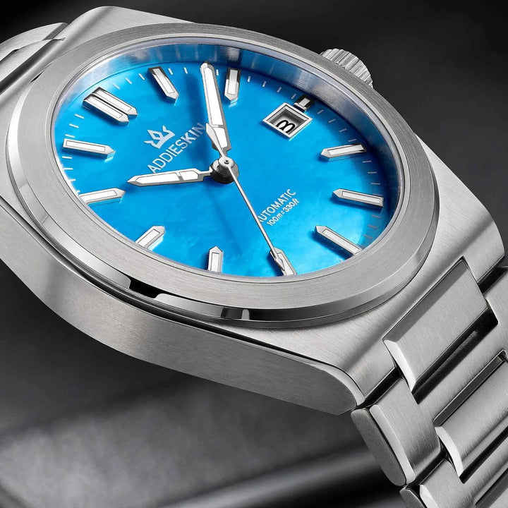 K008 AddiesKIN Reloj Hombre 39 mm Esfera Nácar Miyota