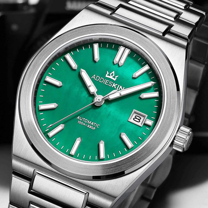 K008 AddiesKIN Reloj Hombre 39 mm Esfera Nácar Miyota