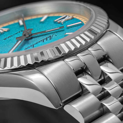 ADDIESDIVE AD2535 Reloj de Cuarzo VH31 de 36mm con Esfera de Colores de Verano y Cristal de Zafiro