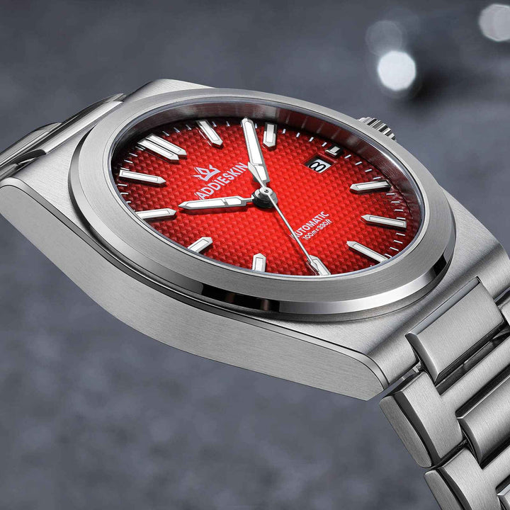 AddiesKIN K004 “Waffle Elegance” Reloj Automático de Hombre 9015 | AddiesDIVE Oficial