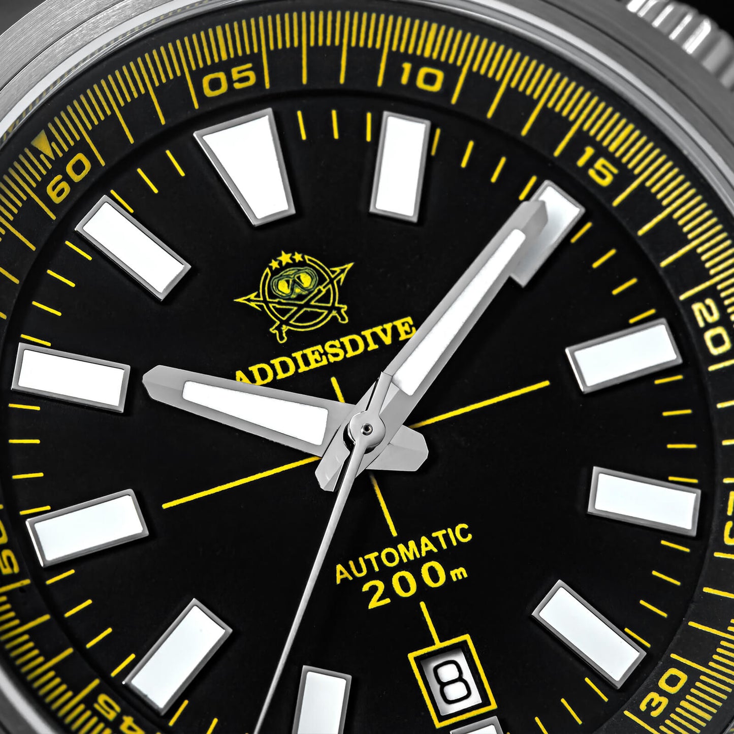 AD2093 – Reloj Automático Dual Crown Original de Addiesdive, Elegante y Preciso