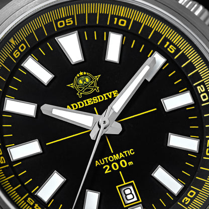 AD2093 – Reloj Automático Dual Crown Original de Addiesdive, Elegante y Preciso