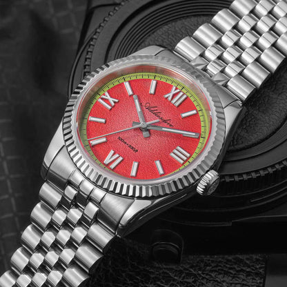 ADDIESDIVE AD2535 Reloj de Cuarzo VH31 de 36mm con Esfera de Colores de Verano y Cristal de Zafiro