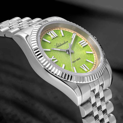 ADDIESDIVE AD2535 Reloj de Cuarzo VH31 de 36mm con Esfera de Colores de Verano y Cristal de Zafiro