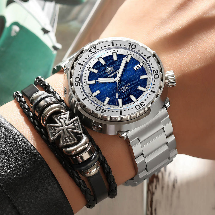 ADDIESDIVE Gran Atún Automático AD2098 – Reloj de Buceo Profesional - Addiesdiverelojes
