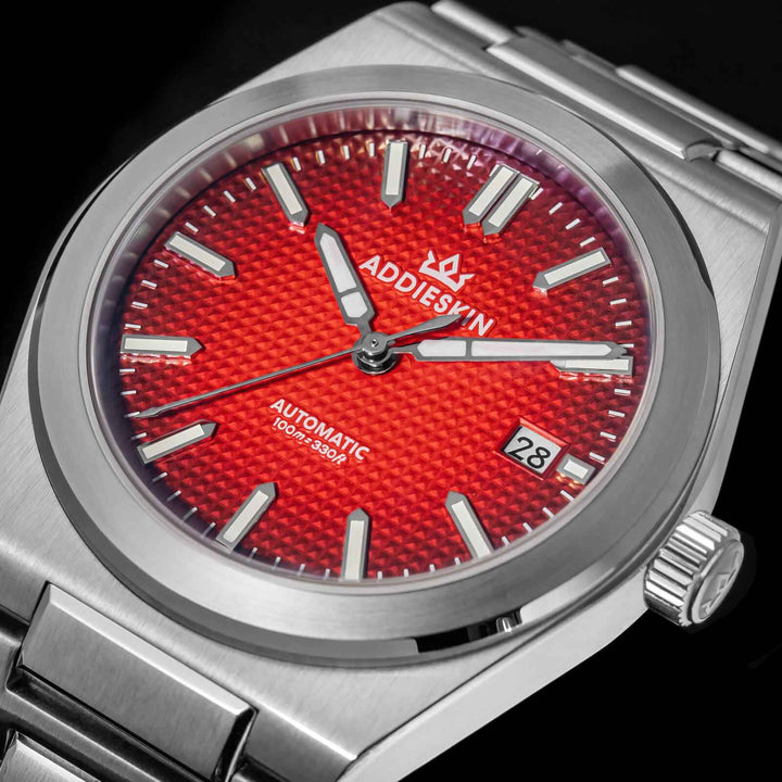 AddiesKIN K004 “Waffle Elegance” Reloj Automático de Hombre 9015 | AddiesDIVE Oficial