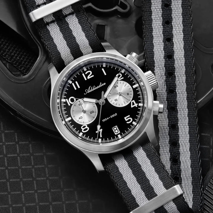 AD2538 – Cronógrafo Retro Casual 39 mm VK64 Addiesdive - Addiesdiverelojes