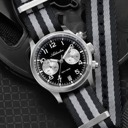 AD2538 – Cronógrafo Retro Casual 39 mm VK64 Addiesdive