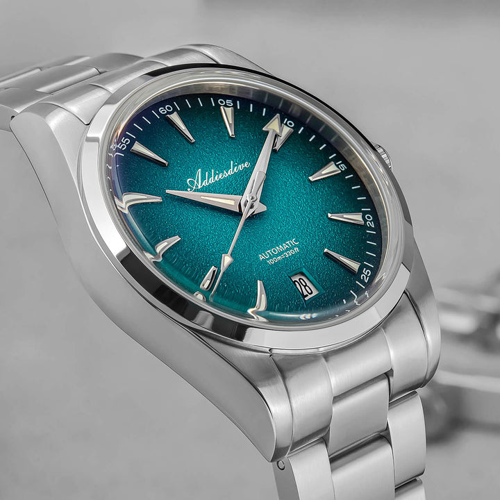 Addiesdive Reloj Automático para Hombre de 39 mm con NH35 – Modelo AD2094-Azul-