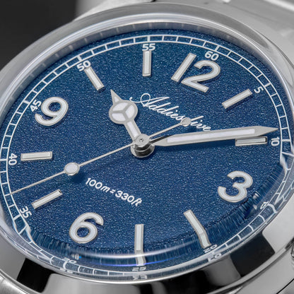 Esfera texturizada estilo arena – ADDIESDIVE AD2518 Reloj de campo VH31 de 36 mm