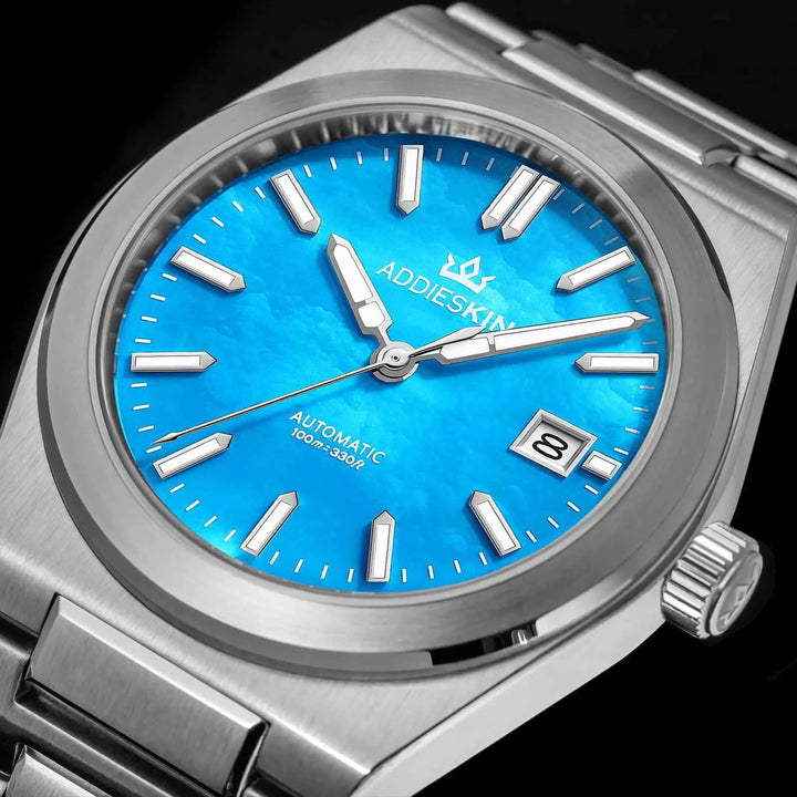 K008 AddiesKIN Reloj Hombre 39 mm Esfera Nácar Miyota