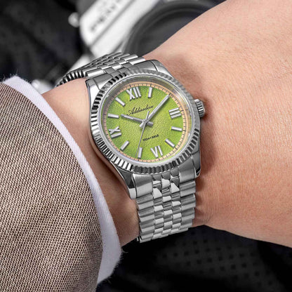 ADDIESDIVE AD2535 Reloj de Cuarzo VH31 de 36mm con Esfera de Colores de Verano y Cristal de Zafiro