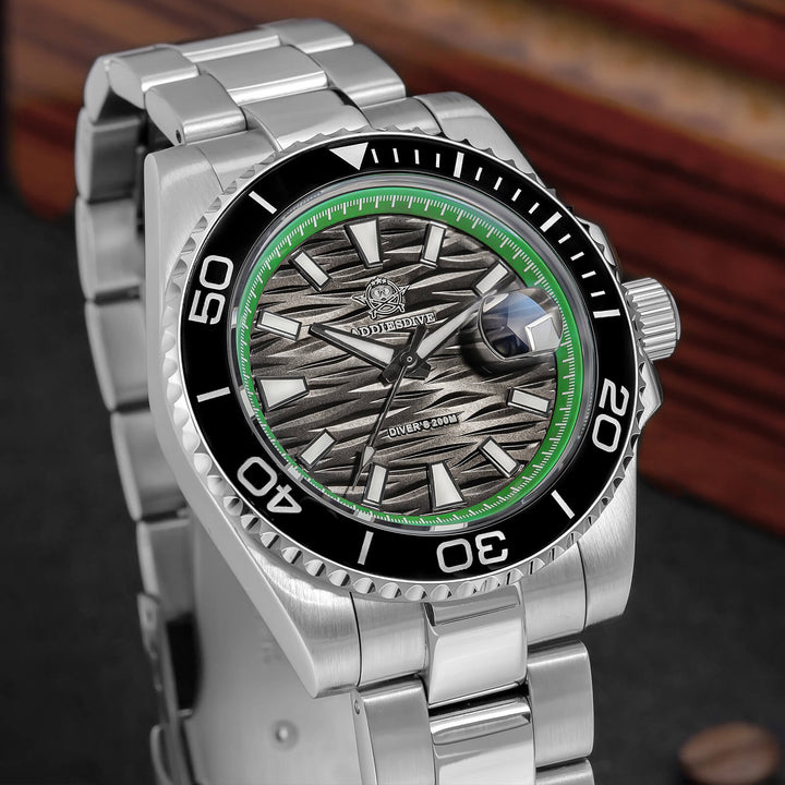 ADDIESDIVE AD2514 Ocean Clásico – Reloj elegante de buceo - Addiesdiverelojes