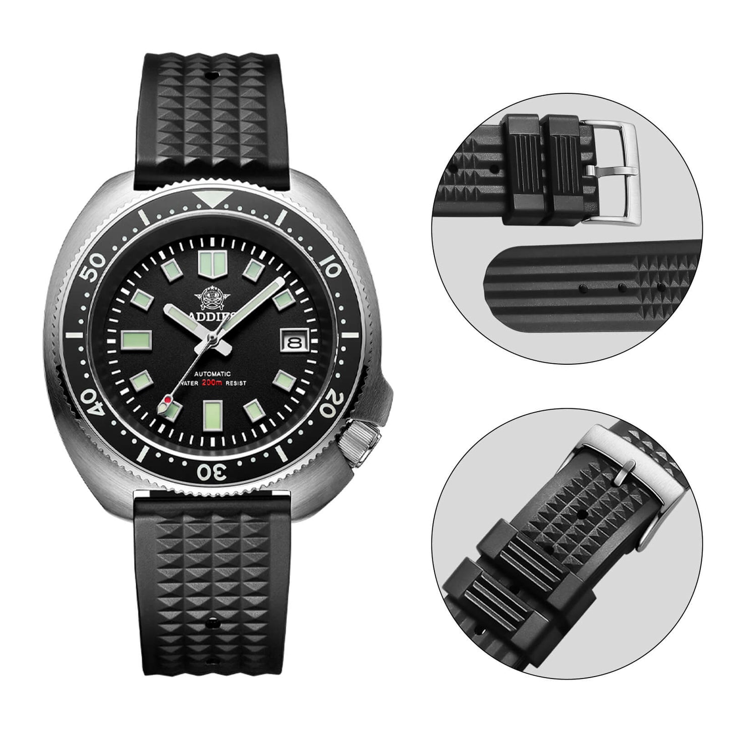 Interchangeable watch straps