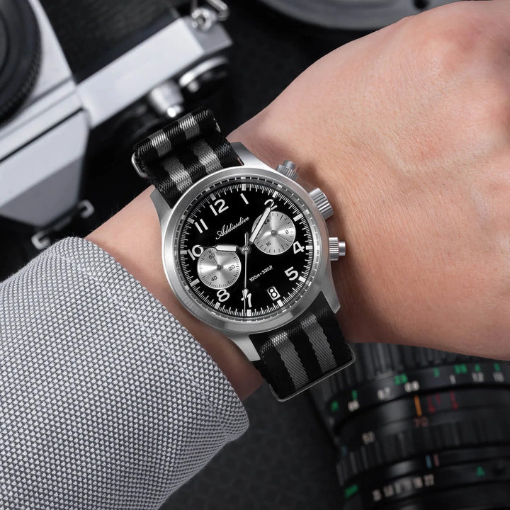 AD2538 – Cronógrafo Retro Casual 39 mm VK64 Addiesdive - Addiesdiverelojes