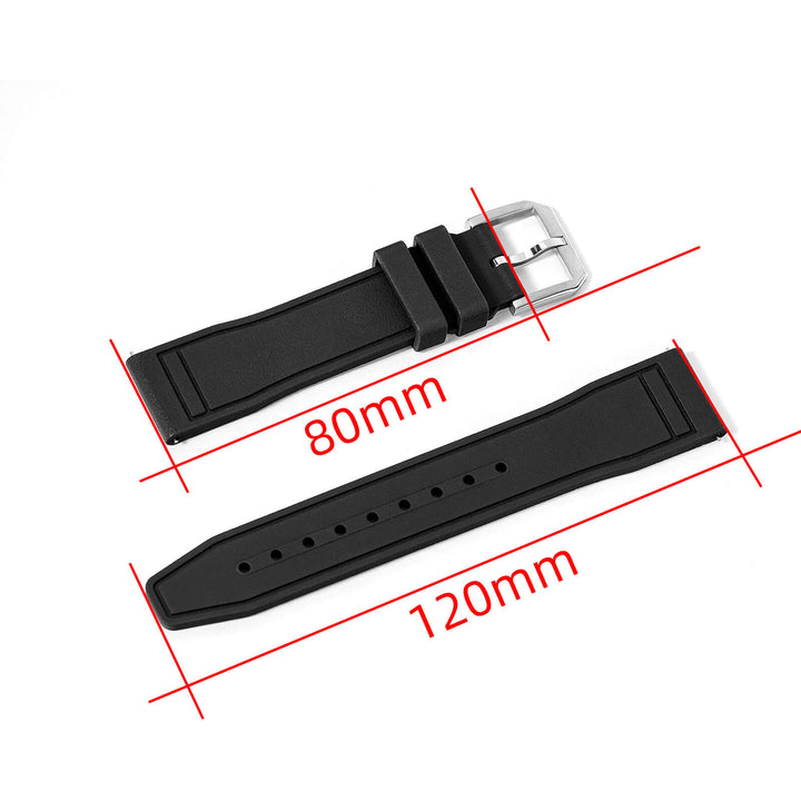 Correa Caucho Fluorado 20mm – Nueva versión 2025 - Addiesdiverelojes