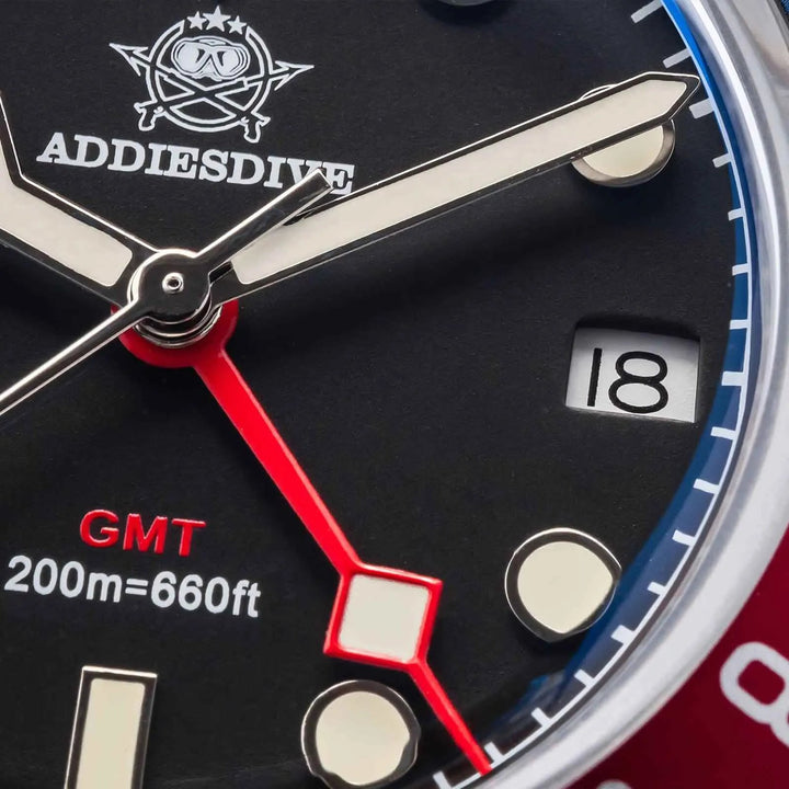 ADDIESDIVE Reloj de cuarzo 39mm BB58 GMT AD2044 - Addiesdiverelojes