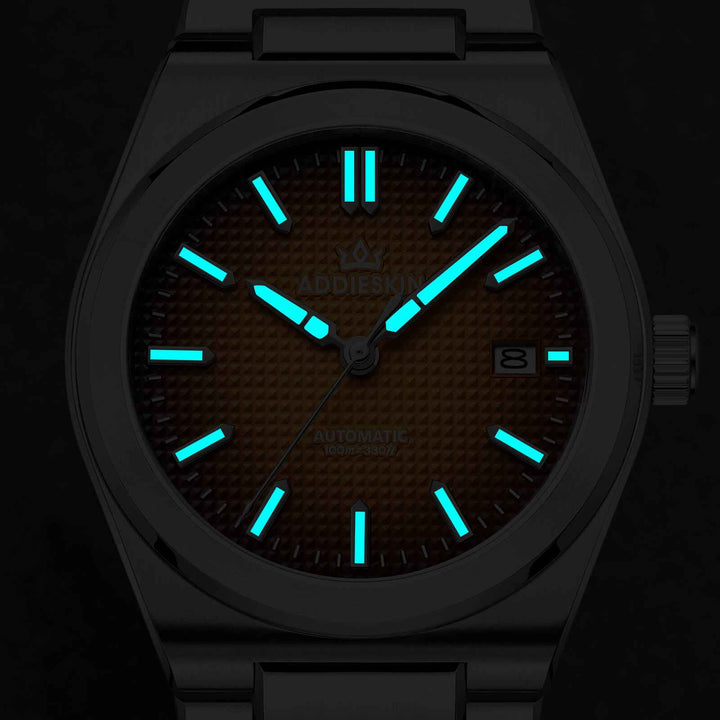 AddiesKIN K004 “Waffle Elegance” Reloj Automático de Hombre 9015 | AddiesDIVE Oficial