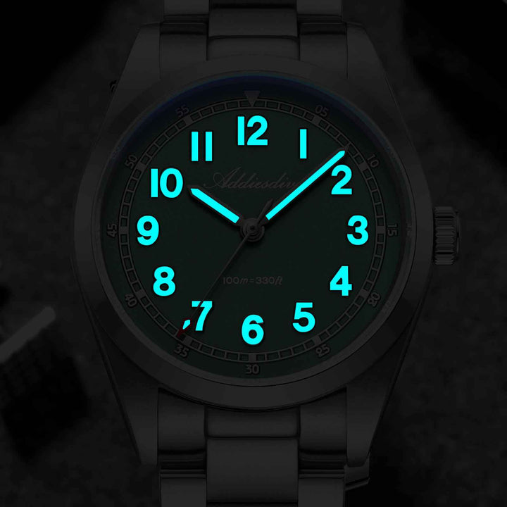 AD2521 Reloj de Cuarzo 36 mm con Movimiento 2035 de ADDIESDIVE