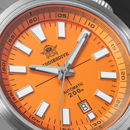 AD2093 – Reloj Automático Dual Crown Original de Addiesdive, Elegante y Preciso