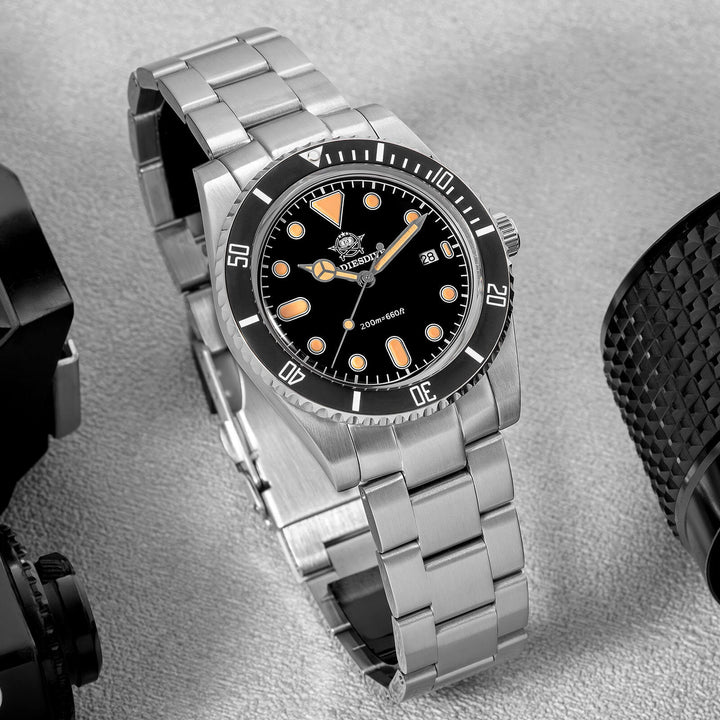 ADDIESDIVE AD2501 reloj de cuarzo 39 mm con bisel giratorio bidireccional - Addiesdiverelojes