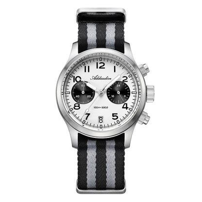 AD2538 – Cronógrafo Retro Casual 39 mm VK64 Addiesdive