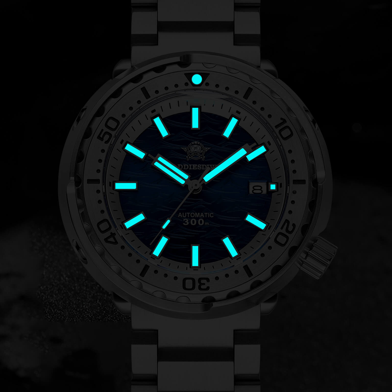 ADDIESDIVE Gran Atún Automático AD2098 – Reloj de Buceo Profesional - Addiesdiverelojes