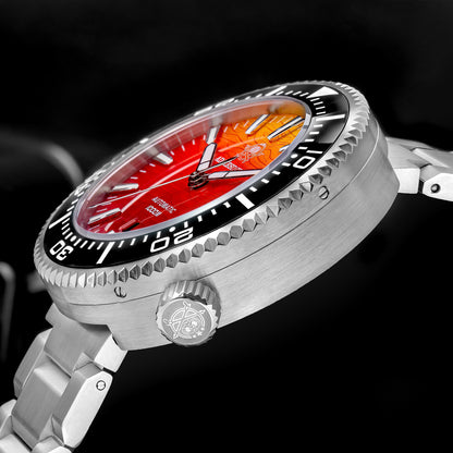 Addiesdive Reloj Buceo 46 mm AD2526 – Elegante Esfera Degradada, Automático Japonés 8215