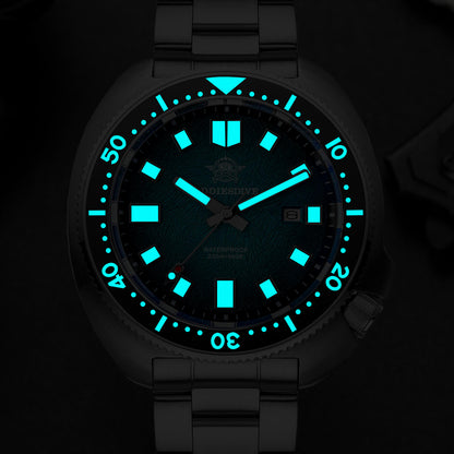 AD2511 – Reloj de Buceo Cuarzo Addiesdive “Turtle” con Cristal de Zafiro para Hombre