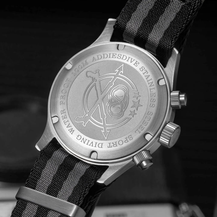 AD2538 – Cronógrafo Retro Casual 39 mm VK64 Addiesdive - Addiesdiverelojes