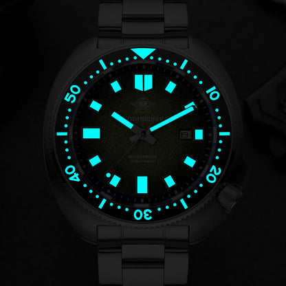 AD2511 – Reloj de Buceo Cuarzo Addiesdive “Turtle” con Cristal de Zafiro para Hombre