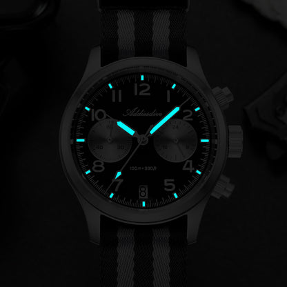 AD2538 – Cronógrafo Retro Casual 39 mm VK64 Addiesdive