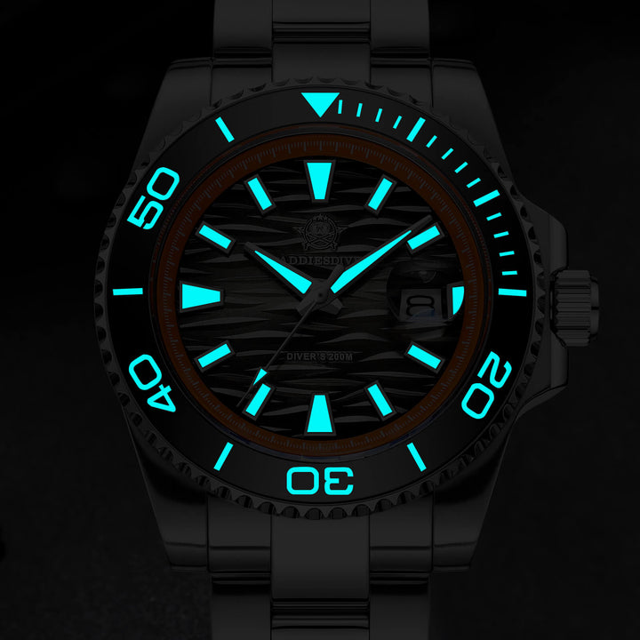 ADDIESDIVE AD2514 Ocean Clásico – Reloj elegante de buceo - Addiesdiverelojes