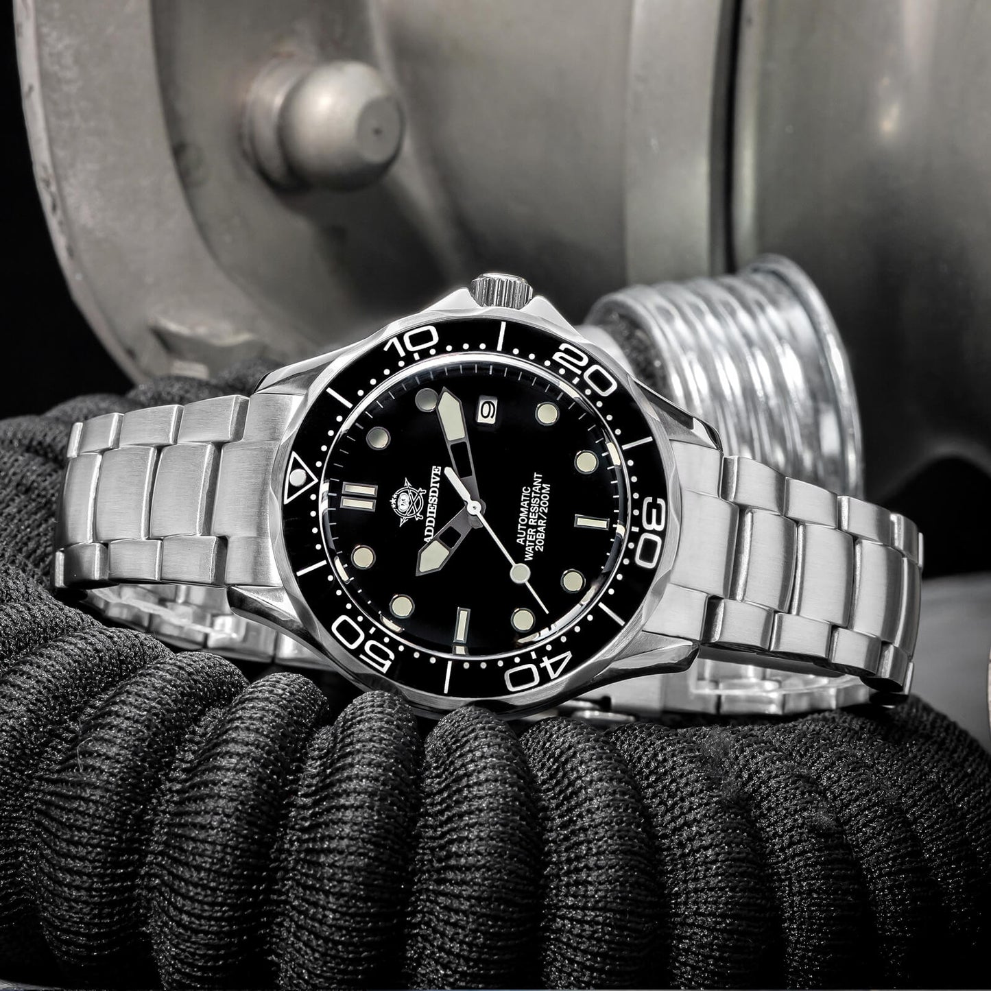 ADDIESDIVE Reloj de buceo automático para hombre AD2106