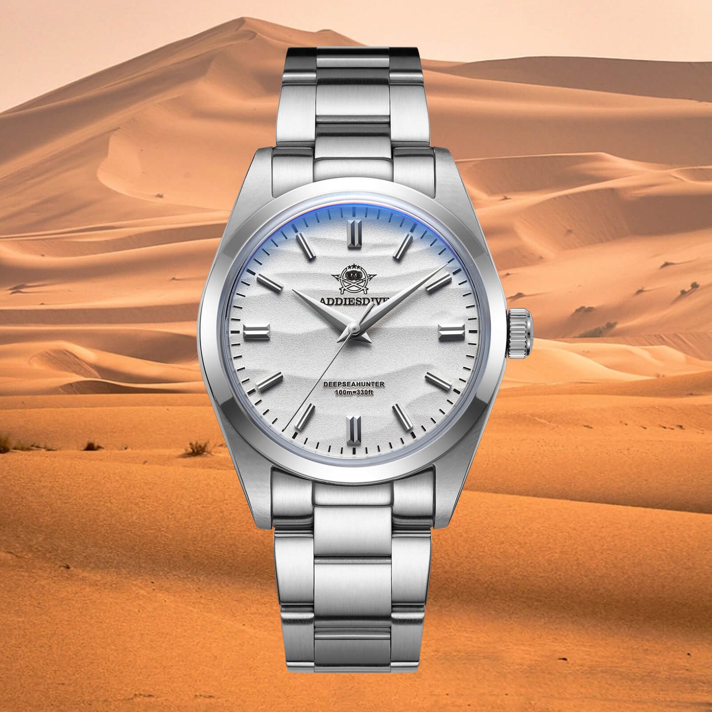 ADDIESDIVE 36mm Reloj de cuarzo VH31 Movimiento （AD2030）