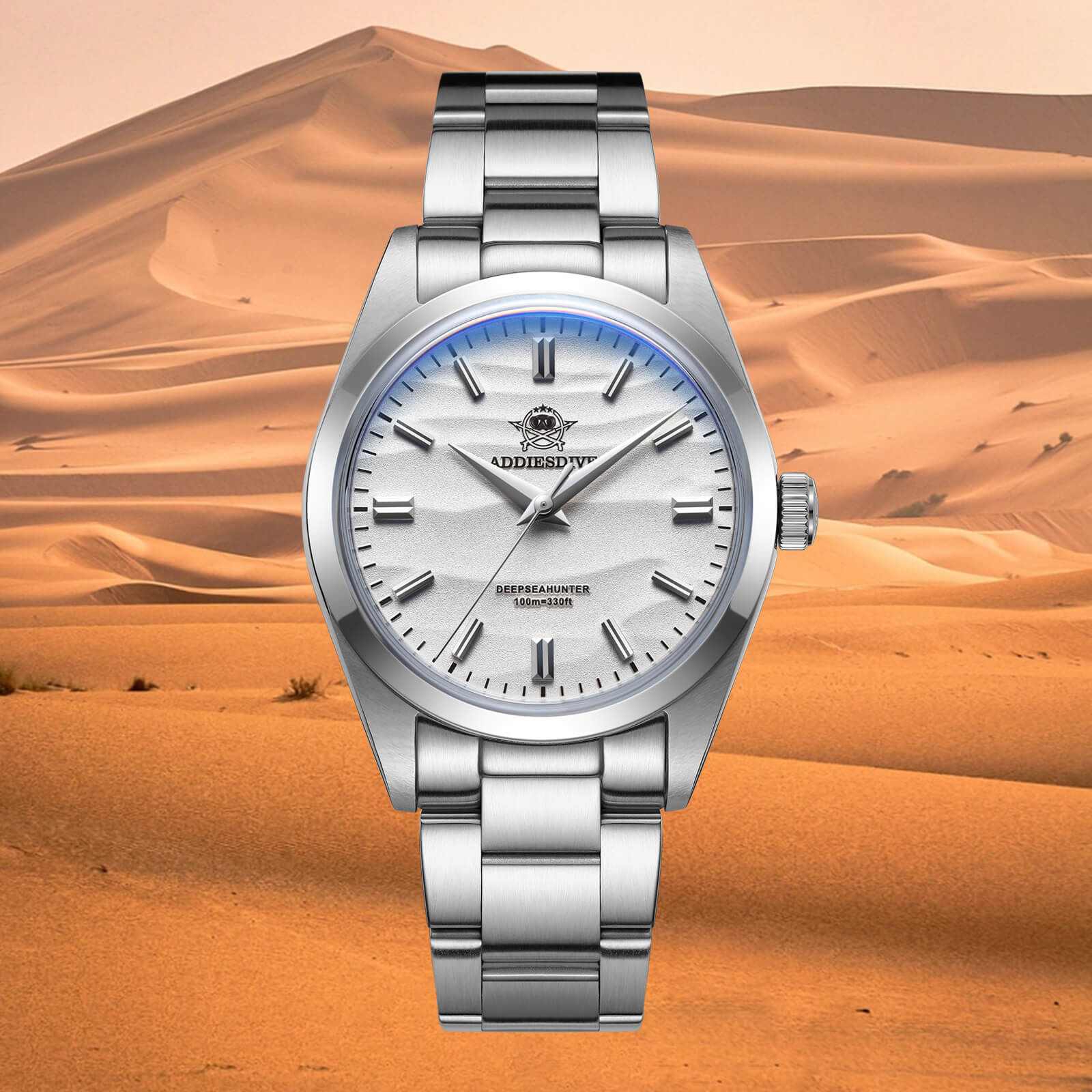 ADDIESDIVE 36mm Reloj de cuarzo VH31 Movimiento （AD2030）