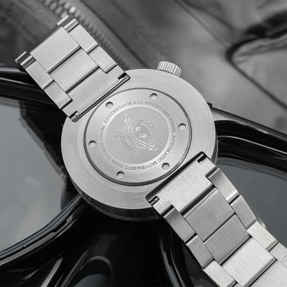 ★Especial Graduación★Addiesdive Reloj de buceo 46mm 1000m AD2069-Blanco-